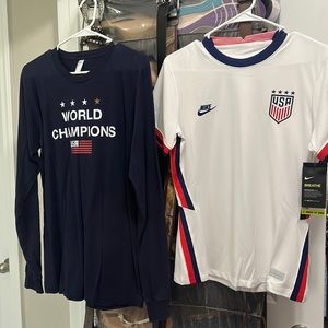 USWNT Jersey and Long-sleeve